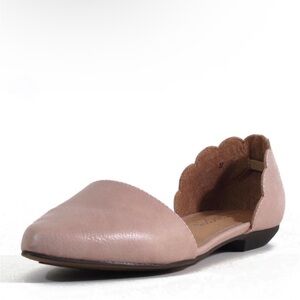 🏷️ SALE New Chelsea Crew Karen Vintage Inspired Bridal Flats In Pink Sz 38-US 7